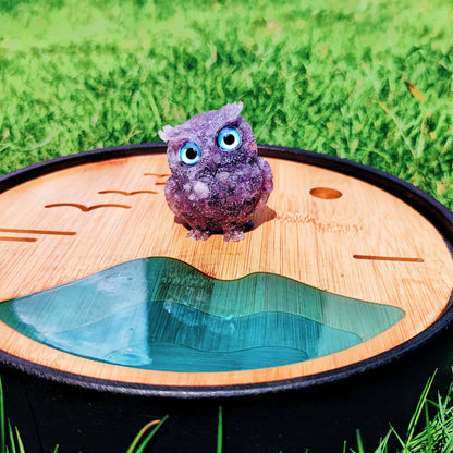 🔥Handmade Natural Crystal Gemstone Owl-BUY 2 FREE SHIPPING