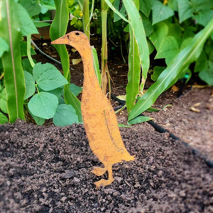 🌿Handmade Metal Garden Art - Rusted Garden Decor