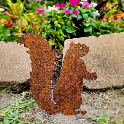 🌿🌿Handmade Metal Garden Art - Rusted Garden Decor