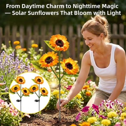 🌻Early Summer Garden Upgrade 59% OFF- 🌞Solar LED Sunflower Garden Lights