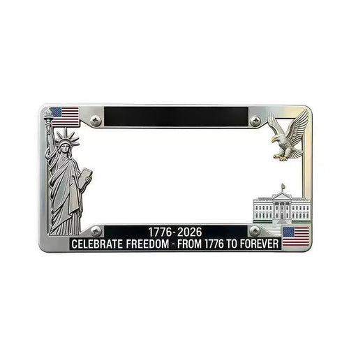 💯USA 250th Anniversary License Plate Frame – Limited Edition Freedom Tribute