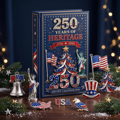 🎅 2026 Christmas Gift 50% Off--America 250th Heritage Icons Advent Calendar 2026