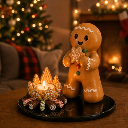 🎅🎅 2026 Christmas Gift 50% Off--🔥Last 100pcs🎄Charming Ceramics Tealight Holder Collection For Christmas Moments