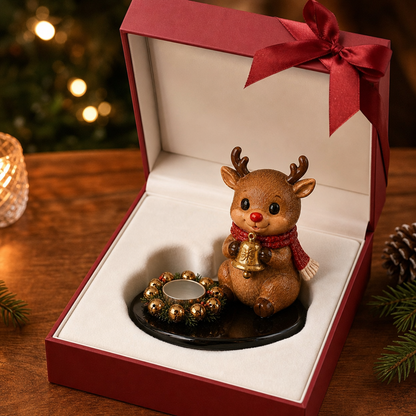 🎅 2026 Christmas Gift 50% Off--🔥Last 100pcs🎄Charming Ceramics Tealight Holder Collection For Christmas Moments