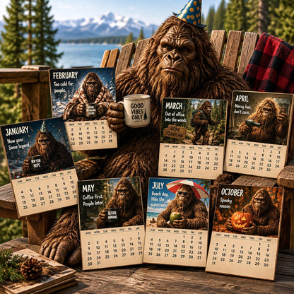 🦶🦶2027  Daily Life Calendar