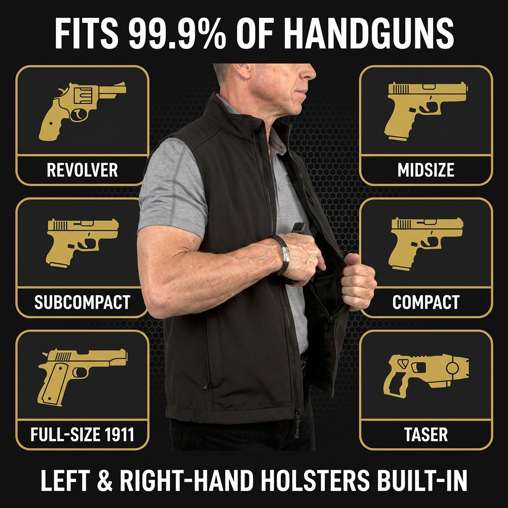 🔥Last Day Promotion 50% OFF🔥 - Premium Concealed Carry Vest
