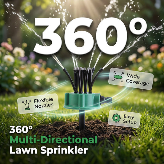 🔥LAST DAY 50% OFF✨360° Coverage Precision Garden Irrigation Sprinkler