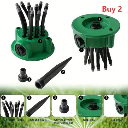 🔥LAST DAY 50% OFF✨360° Coverage Precision Garden Irrigation Sprinkler